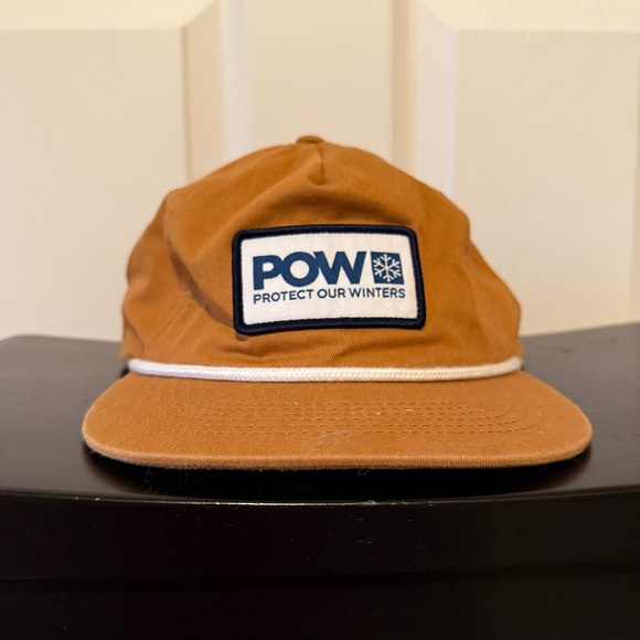 POW Protect Our Winters Snapback Dad Hat - Picture 1 of 4